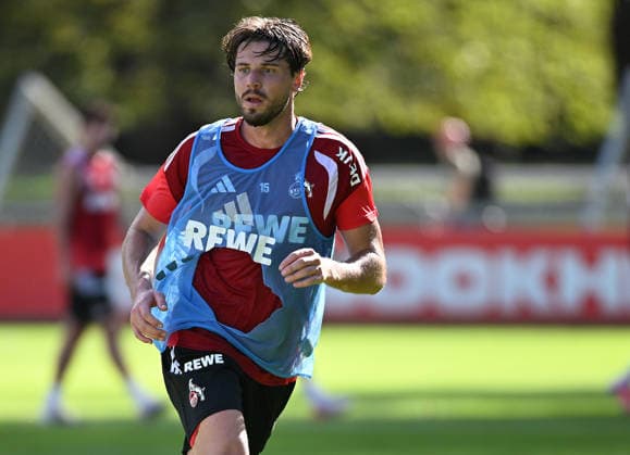 15.09.2026, xophax, Fussball 1.Bundesliga, 1.FC Koeln Training . Imad Rondic ( 1.FC Köln ) (DFL DFB REGULATIONS PROHIBIT ANY USE OF PHOTOGRAPHS as IMAGE SEQUENCES and or QUASI-VIDEO) Koeln