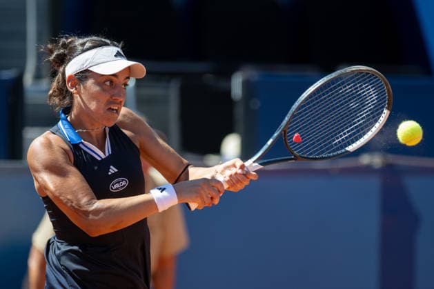 BBVA Open Internacional of Valencia Round of 32 Lucia Cortez Llorca from Spain against Alicia Herrero Linana from Spain in action during the BBVA Open Internacional of Valencia Round of 32 at Sporting Tennis Valencia, (Valencia ) on September 15, 2026. Copyright: xVicentexVidalxFernandezx