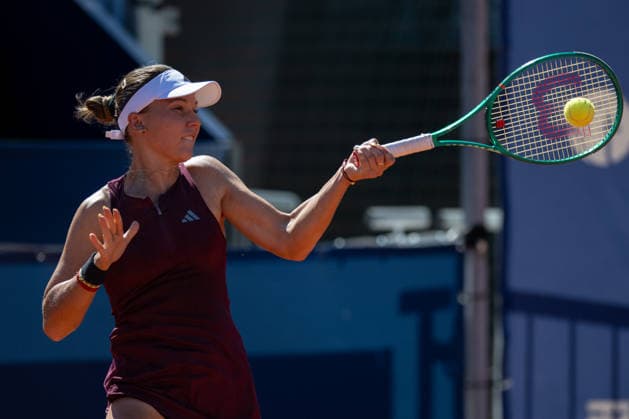 BBVA Open Internacional of Valencia Round of 32 Oksana Selekhmeteva from Spain against Nastasja Schunk from Germany in action during the BBVA Open Internacional of Valencia Round of 32 at Sporting Tennis Valencia, (Valencia ) on September 15, 2026. Copyright: xVicentexVidalxFernandezx
