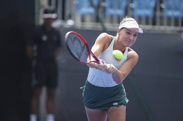 RECORD DATE NOT STATED Darja Semenistaja and Hayu Kinoshita face off at the SP Open in Brazil. Sao Paulo (SP), 09 15 2026 Tennis SP Open Latvian tennis player Darja Semenistaja, seeded No. 9, faces Japanese player Hayu Kinoshita in the first round of the SP Open, this Tuesday (15), on court 2 of Villa-Lobos Park, in Sao Paulo. Tennis player Darja Semenistaja wins by 2 sets to 0 with a score of 7 5 and 6 4(Foto: Leco Viana Thenews2 imago images) SPO  Copyright: xLecoxVianax