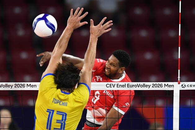 2026.09.15 Sofia siatkowka Mistrzostwa Europy w siatkowce mezczyzn Polska - Ukraina N z Wilfredo Leon Venero Foto Lukasz Laskowski PressFocus 2026.09.15 Sofia CEV Enel EuroVolley Men 2026 Poland vs Ukraine Wilfredo Leon Venero Credit: Lukasz Laskowski PressFocus NEWSPIX.PL --- newspix.pl POLAND OUT! 