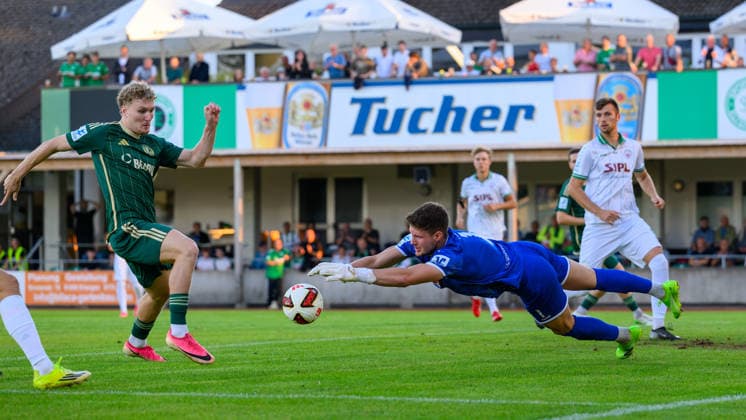 15.09.2026 - Fussball - Saison 2026 2027 - Regionalliga Bayern - 09. Spieltag: SC Eltersdorf - VfB Eichstätt - JoTe - xjoxtex - Felix Rippert (42, SC Eltersdorf ) Daniel Martin (1, VfB Eichstätt )