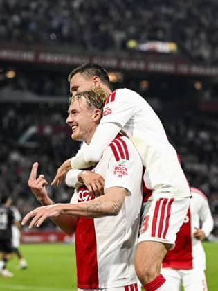 AMSTERDAM - Julian Brandt of Ajax celebrates the 2-0 during the Dutch Eredivisie match between Ajax and Willem II at the Johan Cruijff ArenA on September 15, 2026, in Amsterdam, the Netherlands. OLAF KRAAK ANP Eredivisie 2026 27 xVIxANPxSportx xxANPxIVx 568736960 originalFilename: 568736960.jpg