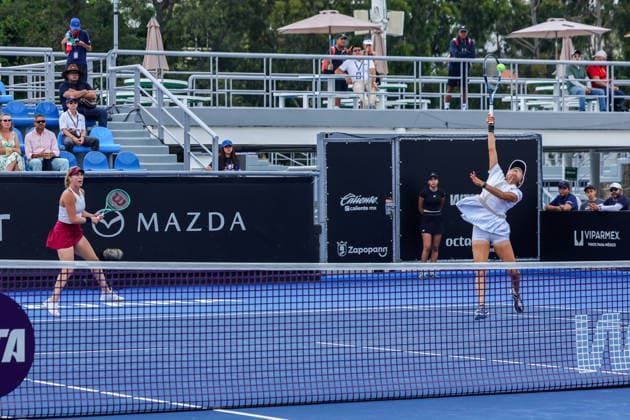 WTA, Tennis Damen GUADALAJARA OPEN 2026 WTA GUADALAJARA OPEN 2026 MARIA KOZYREVA MAIA LUMSDEN VS MAKOTO NINOMIYA VS ALEXA GUARACHI 15092026 GUADALAJARA, JALISCO. Action photo of Makoto Ninomiya and Alexa Guarachi during a match of the WTA Guadalajara Open 2026, held at the Centro Panamericano de Tenis of Guadalajara, Jalisco, Mexico. Foto de accion de Makoto Ninomiya y Alexa Guarachi , durante juego del WTA Guadalajara Open 2026 celebrado en el Centro Panamericano de Tenis de Guadalajara, Jalisco, Mexico PHOTO BY IMAGENSHOP AGENCIA FOTOGRAFICA GUADALAJARA JALISCO MEXICO Copyright: xIMAGENSHOPxAGENCIAxFOTOGRAFICAx