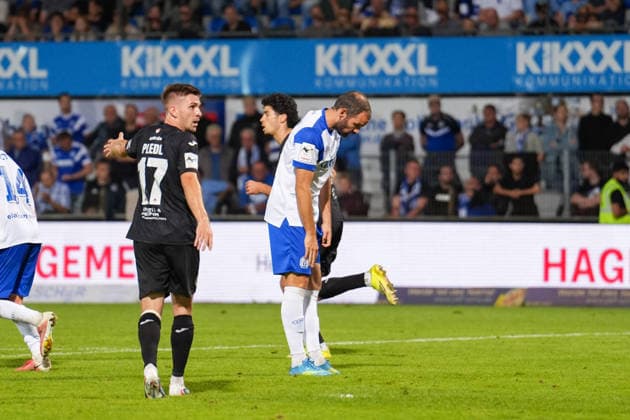 Deutschland: Fussball, 3. Liga, 6. Spieltag, Hänsch-Arena, Emslandstadion, Landkreis Emsland, Niedersachsen, Englische Woche, SV Meppen vs. Viktoria Köln: Simon Engelmann (SV Meppen, 11) Copyright: xMichelxWittex