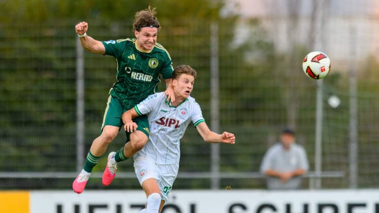 15.09.2026 - Fussball - Saison 2026 2027 - Regionalliga Bayern - 09. Spieltag: SC Eltersdorf - VfB Eichstätt - JoTe - xjoxtex - Valantis Floros (2, SC Eltersdorf ) Jonas Winkler (22, VfB Eichstätt )