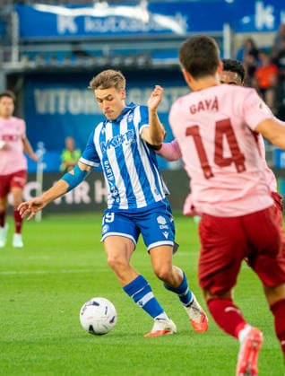 ESP: LaLiga EA Sports Deportivo Alaves v Valencia CF Pablo Ibane of Alaves during LaLiga EA Sports between Deportivo Alaves v Valencia CF played at Mendizorroza Stadium in Vitoria Gasteiz on September 15, 2026 in Spain VITORIA Spain Futbol Copyright: xAgenciaxLOFx