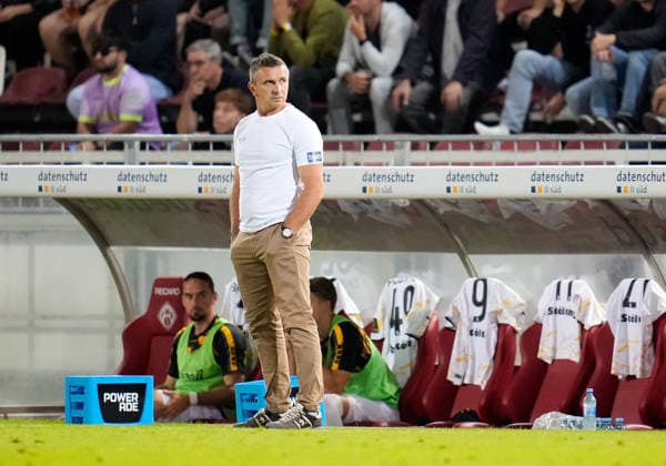 Mersad Selimbegovic (TSV Alemannia Aachen, Cheftrainer) GER, FC Wuerzburger Kickers vs TSV Alemannia Aachen, 3. Liga, 6. Spieltag, Saison 2026-27, AKON Arena, Wuerzburg, 15.09.2026 Wuerzburger Kickers vs Alemannia Aachen, 3. Liga, 6. Spieltag, Saison 2026-27, 15.09.2026 Wuerzburg Copyright: xEibner-Pressefoto ScottxColemanx EP_SCN