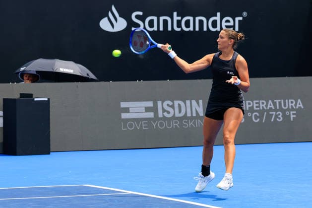 WTA, Tennis Damen GUADALAJARA OPEN 2026 WTA GUADALAJARA OPEN 2026 CRISTINA BUCSA VS PANNA UDVARDY 15092026 GUADALAJARA, JALISCO. Action photo of Panna Udvardy of Hungary, during a match of the WTA Guadalajara Open 2026, held at the Centro Panamericano de Tenis of Guadalajara, Jalisco, Mexico. Foto de accion de Panna Udvardy de Hungria, durante juego del WTA Guadalajara Open 2026 celebrado en el Centro Panamericano de Tenis de Guadalajara, Jalisco, Mexico PHOTO BY IMAGENSHOP AGENCIA FOTOGRAFICA GUADALAJARA JALISCO MEXICO Copyright: xIMAGENSHOPxAGENCIAxFOTOGRAFICAx