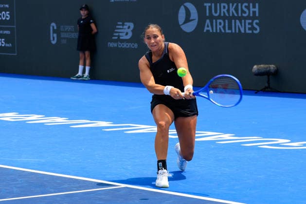 WTA, Tennis Damen GUADALAJARA OPEN 2026 WTA GUADALAJARA OPEN 2026 CRISTINA BUCSA VS PANNA UDVARDY 15092026 GUADALAJARA, JALISCO. Action photo of Panna Udvardy of Hungary, during a match of the WTA Guadalajara Open 2026, held at the Centro Panamericano de Tenis of Guadalajara, Jalisco, Mexico. Foto de accion de Panna Udvardy de Hungria, durante juego del WTA Guadalajara Open 2026 celebrado en el Centro Panamericano de Tenis de Guadalajara, Jalisco, Mexico PHOTO BY IMAGENSHOP AGENCIA FOTOGRAFICA GUADALAJARA JALISCO MEXICO Copyright: xIMAGENSHOPxAGENCIAxFOTOGRAFICAx