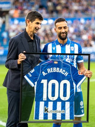 ESP: LaLiga EA Sports Deportivo Alaves v Valencia CF Abde Rebbach of Alaves has reached the 100-match mark against Valencia during LaLiga EA Sports between Deportivo Alaves v Valencia CF played at Mendizorroza Stadium in Vitoria Gasteiz on September 15, 2026 in Spain VITORIA Spain Futbol Copyright: xAgenciaxLOFx