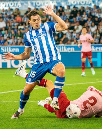 ESP: LaLiga EA Sports Deportivo Alaves v Valencia CF Lucas Boye of Alaves during LaLiga EA Sports between Deportivo Alaves v Valencia CF played at Mendizorroza Stadium in Vitoria Gasteiz on September 15, 2026 in Spain VITORIA Spain Futbol Copyright: xAgenciaxLOFx