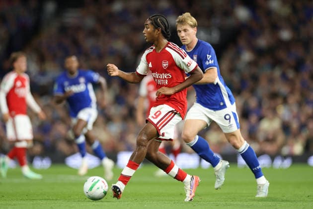 Ipswich Town v Arsenal, Carabao Cup Marli Salmon of Arsenal during the Ipswich Town v Arsenal Carabao Cup 3rd Round match at Portman Road, Ipswich, England on 15 September 2026 Credit: Tiego Grenho Every Second Media Editorial use only. All images are copyright Every Second Media Limited. No images may be reproduced without prior permission. All rights reserved. Premier League and Football League images are subject to licensing agreements with Football DataCo Limited. see https: www.football-dataco.com Copyright: xIMAGO EveryxSecondxMediax ESM-2165-0054 TiegoxGrenhox xEveryxSecondxMediax