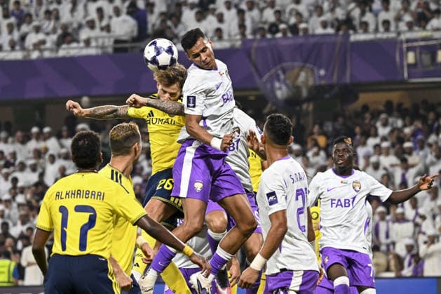 Al Ain v Al-Nassr - AFC Champions League AL AIN, UNITED ARAB EMIRATES - SEPTEMBER 15: Joao Felix (26), of Al-Nassr in action during the AFC Champions League match between Al Ain and Al-Nassr at Hazza Bin Zayed Stadium in Al Ain, United Arab Emirates, on September 15, 2026. Hassan al Raisi Anadolu Abu Dhabi United Arab Emirates. Editorial use only. Please get in touch for any other usage.  Copyright: x2026xAnadoluxHassanxalxRaisix