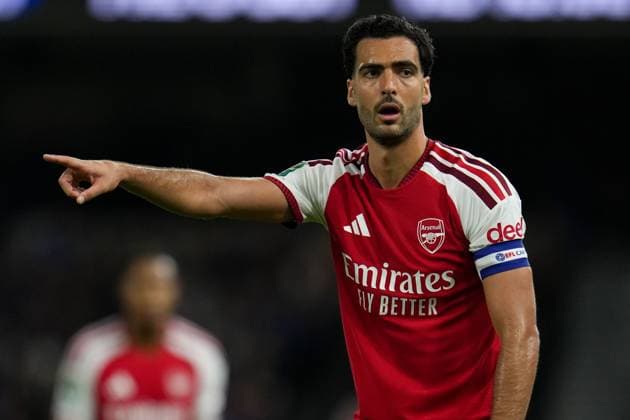 Mikel Merino of Arsenal Ipswich Town v Arsenal, EFL Carabao Cup, Football, Portman Road, UK - 15 Sep 2026Ipswich Portman Road United Kingdom EDITORIAL USE ONLY No use with unauthorised audio, video, data, fixture lists, club league logos or live services. Online in-match use limited to 120 images, no video emulation. No use in betting, games or single club league player publications. Copyright: xJoexToth Shutterstockx 17152635aj