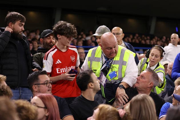 Ipswich Town v Arsenal 15 September 2026, Ipswich - Carabao Cup - Third Round - Ipswich Town v Arsenal - Arsenal supporters in the home supporters section at Portman Road - Photo: Jacques Feeney Offside. Ipswich UK Copyright: xJacquesxFeeneyx xOffsidexOffside