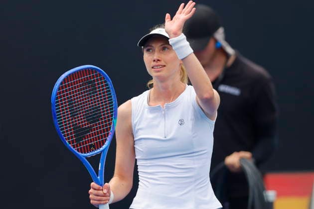 Guadalajara Open WTA, Tennis Damen 500 - Day 4 Cristina Bucsa of Spain celebrates winning against Panna Udvardy of Hungary during their Women s singles round of 16 match at the Guadalajara Open WTA 500 in Guadalajara, Jalisco, Mexico, 15 September 2026. Guadalajara Mexico  Copyright: xFRANCISCOxGUASCOx