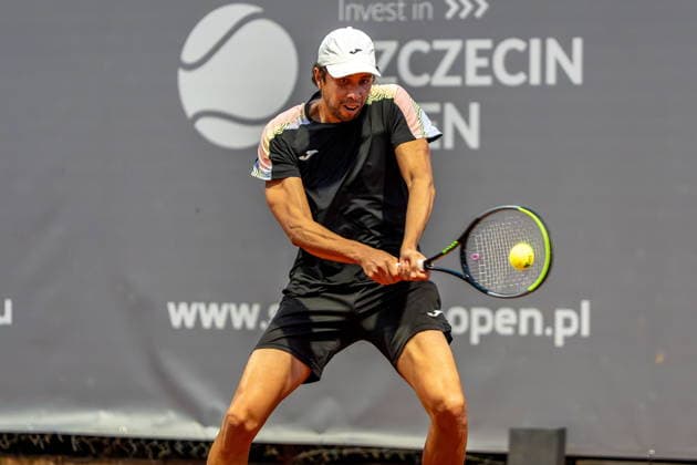 Szczecin 15.09.2026 Tenis Invest In Szczecin Open 2026 --- Tennis Invest In Szczecin Open 2026: Daniel Elahi Galan - Facundo Diaz Acosta N Z Daniel Elahi Galan Fot. Marcin Jasinski Arena Akcji NEWSPIX.PL --- newspix.pl POLAND OUT! 