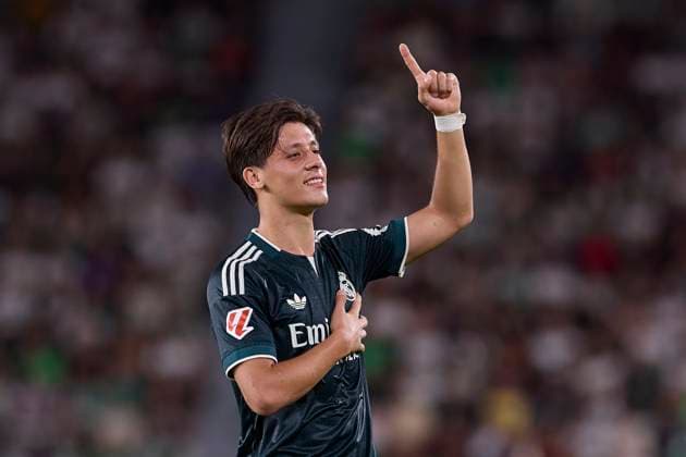September 15, 2026, Elche, Spain: Arda Guler (Real Madrid CF) celebrates a goal during the LaLiga EA SPORTS 2026 2027 match between Elche CF and Real Madrid CF.Final score: Elche CF 2-3 Real Madrid CF LaLiga EA SPORTS 2026 2027 - Elche CF And Real Madrid CF In Elche, Spain - 15 Sep 2026  - ZUMAs197 20260915_aaa_s197_226 Copyright: xFedericoxTitonex