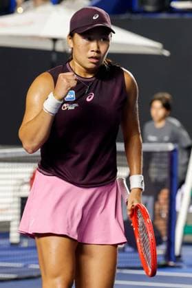 WTA, Tennis Damen GUADALAJARA OPEN 2026 WTA GUADALAJARA OPEN 2026 SLOANE STEPHENS VS JANICE TJEN 15092026 GUADALAJARA, JALISCO. Action photo of Janice Tjen of Indonesia, during a match of the WTA Guadalajara Open 2026, held at the Centro Panamericano de Tenis of Guadalajara, Jalisco, Mexico. Foto de accion de anice Tjen de Indonesia, durante juego del WTA Guadalajara Open 2026 celebrado en el Centro Panamericano de Tenis de Guadalajara, Jalisco, Mexico PHOTO BY IMAGENSHOP AGENCIA FOTOGRAFICA GUADALAJARA JALISCO MEXICO Copyright: xIMAGENSHOPxAGENCIAxFOTOGRAFICAx
