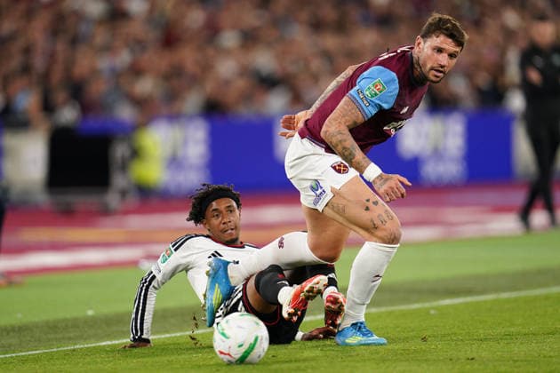 Carabao Cup round 3 West Ham United v Fulham during the Carabao Cup round 3 match West Ham United vs Fulham at London Stadium, London, United Kingdom on 15 September 2026 (Photo by Harvey Murphy News Images) Copyright: xHarveyxMurphy NewsxImagesx