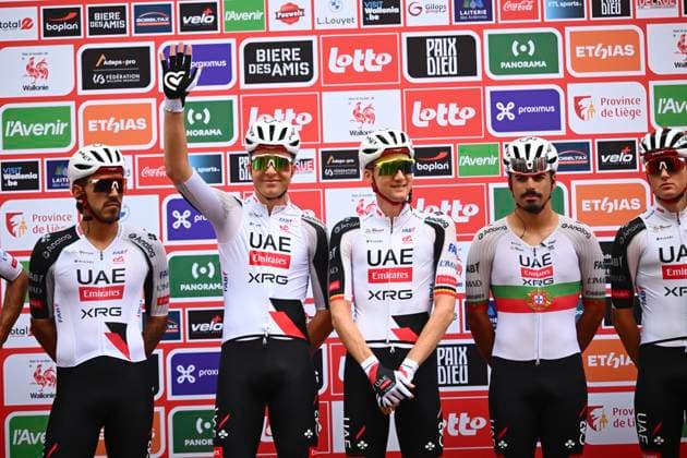 Grand Prix de Wallonie 2026 Cycling Race CITADELLE DE NAMUR, BELGIUM - SEPTEMBER 16 : Vermeersch Florian (BEL) of UAE Team Emirates - XRG during the 66th edition of Grand Prix de Wallonie an UCI ProSeries 1.Pro one day cycling road race for Men Elite of 196.8 km with start in Seraing and finish in Citadelle de Namur on September 16, 2026 in Citadelle de Namur, Belgium, 16 09 2026 ( Motordriver Kenny Verfaillie - Citadelle de Namur Belgium  Copyright: xVincentxKalutx