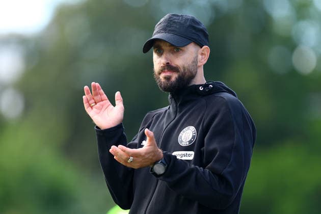 Alexander Hahn (Trainer, FC St. Pauli U23) Fußball I Herren I Regionalliga Nord I Saison 2026-2027 I 9. Spieltag I Hamburger SV U21, U 21 - FC St. Pauli U23 I 16.09.2026 I Stadion Hoheluft