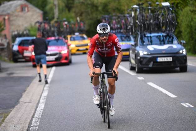 Grand Prix de Wallonie 2026 Cycling Race CITADELLE DE NAMUR, BELGIUM - SEPTEMBER 16 : De Lie Arnaud (BEL) of Lotto Intermarche during the 66th edition of Grand Prix de Wallonie an UCI ProSeries 1.Pro one day cycling road race for Men Elite of 196.8 km with start in Seraing and finish in Citadelle de Namur on September 16, 2026 in Citadelle de Namur, Belgium, 16 09 2026 ( Motordriver Kenny Verfaillie - Citadelle de Namur Belgium  Copyright: xVincentxKalutx