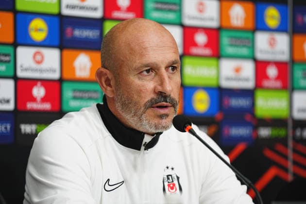 Ahead of the Besiktas v Olympique de Marseille - UEFA Europa League ISTANBUL, TURKIYE - SEPTEMBER 16: Besiktas head coach Vincenzo Italiano and his player Amir Murillo (not seen) answer questions during a press conference, PK, Pressekonferenz at BJK Nevzat Demir Facilities ahead of their UEFA Europa League Matchday 1 fixture against French side Olympique de Marseille, in Istanbul, Turkiye, on September 16, 2026. Adem Kutucu Anadolu Istanbul Turkey. Editorial use only. Please get in touch for any other usage.  Copyright: x2026xAnadoluxAdemxKutucux