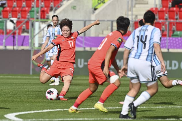 IPA88598254 - Yeju Beom (KOR) during the Round of 16 match of the FIFA U-20 Women s World Cup between Argentina and the Republic of Korea, in Sosnowiec, Poland, on September 16, 2026  Copyright: xMichalxDubiel IPAxSportx xx IPA88598254