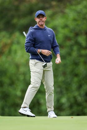 RECORD DATE NOT STATED 16th September 2026; Wentworth Golf Club, Virginia Water, Surrey, England; DP World Tour Golf, BMW PGA, Golf Herren Championship, Pro Am; Rory McIlroy of Northern Ireland looks on from the 15th hole HenningxVonxJagow