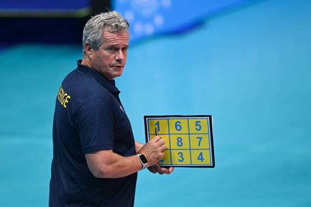 260916 Gido Vermeulen of Sweden during the CEV EuroVolley 2026 group stage volleyball match between Sweden and Slovakia on September 16, 2026 in Modena. Photo: Matteo Gribaudi BILDBYRAN COP 18 XY0130 volleyboll volleyball volleyboll-em sverige slovakien cev eurovolley 2026 sweden slovakia bbeng Copyright: MATTEOxGRIBAUDI BB260916BB187