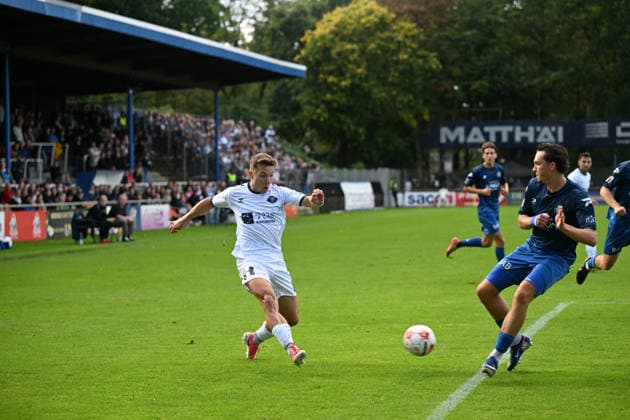 16.09.2026, GER, Fussball, Regionalliga Nord, 9.Spieltag, Saison 2026 2027, Bremen, Stadion am Panzenberg, Bremer SV vs VfB Oldenburg, Rafael BRAND ( VfB Oldenburg 8 ) Bremen Stadion am Panzenberg Bremen Deutschland Copyright: xnordphotoxGmbHx xRojahnx