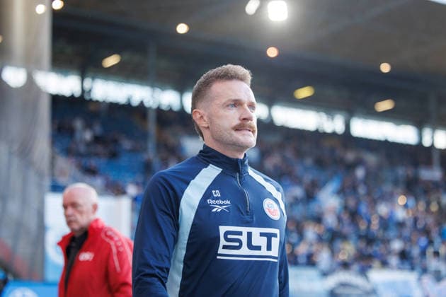 Co Trainer Yannic Thiel (Rostock) ; GER, FC Hansa Rostock vs. VfB Stuttgart II, Fußball, Männer, 3.Liga, 06.Spieltag, Spielzeit 2026 2027, 16.09.2026 Rostock Ostseestadion Mecklenburg - Vorpommern Deutschland