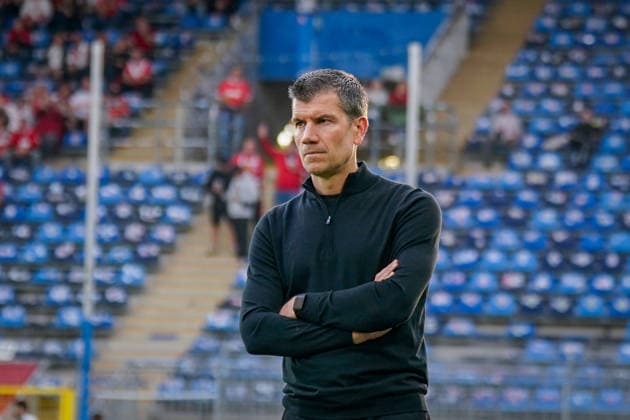 Deutschland: Fussball 3. Liga 2026 - 2027, 6. Spieltag - SV Waldhof Mannheim vs Rot-Weiss Essen - Carl-Benz-Stadion (Mannheim): Marcus Steegmann (Direktor Profifußball) Copyright: xJOERANxSTEINSIEKx