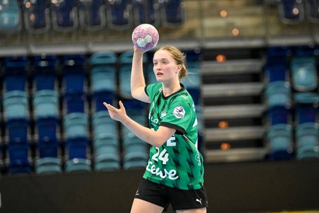 Laurentia Wolff (VfL Oldenburg, 24) GER, VfL Oldenburg vs. SU Neckarsulm, ALSCO Handball Bundesliga Frauen, 4. Spieltag, Saison 2026 2027, 16.09.2026, VfL Oldenburg vs. SU Neckarsulm, ALSCO Handball Bundesliga Frauen, 4. Spieltag, Saison 2026 2027, 16.09.2026 Oldenburg Copyright: xEibner-Pressefoto RobertxGertzenx EP_RGN