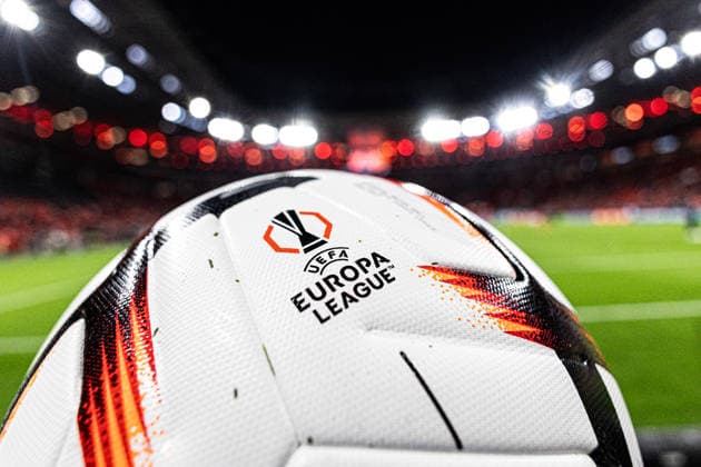 UEFA Europa League: Bayer 04 Leverkusen - NK Celje; 16.09.2026 Spielball der UEFA Europa League, Official Matchball 2026 27 UEFA Europa League 1. Spieltag: Bayer 04 Leverkusen - NK Celje; BayArena, Leverkusen; 16.09.2026 Copyright: xBEAUTIFULxSPORTS Buriakovx