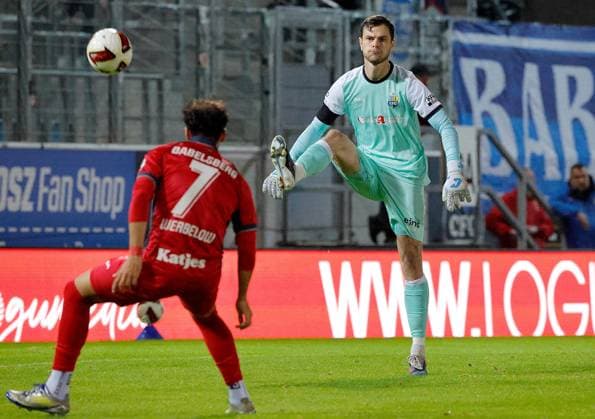 CFC vs SV Babelsberg 03 16.09..2026 Chemnitz, eins Stadion- An der Gellertstrasse, Fussball, Regionalliga Nordost 2026 2027, 9. Spieltag, CFC, CFC vs SV Babelsberg 03 vlnr: Samir Werbelow und David Richter Chemnitz Sachsen BRD