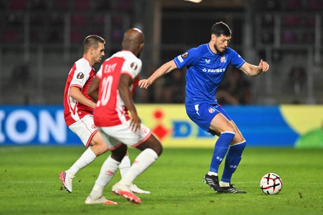 UEFA Europa League: Hapoel Beer-Sheva FC and GNK Dinamo Zagreb Scott McKenna plays during the UEFA Europa League game between Hapoel Beer-Sheva FC and GNK Dinamo, Giulesti Stadium in Bucharest, Romania, 16 September 2026. Alex Nicodim Imago Images Copyright: xx