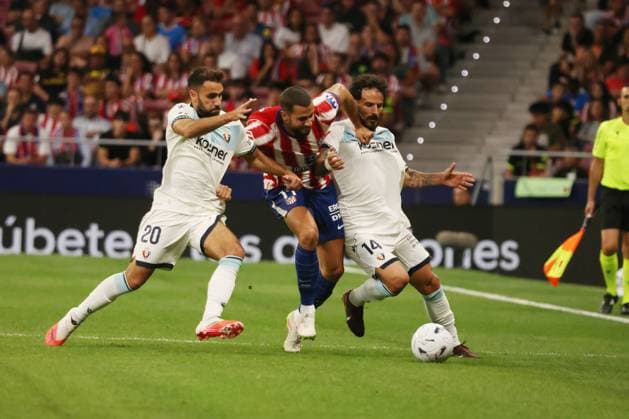 La Liga EA Sports between Atletico de Madrid and Osasuna played at Riyadh Air Metropolitano Stadium in Madrid on September 16, 2026 in Spain 900 Cordon Press  900 CordonxPress LOF - Atletico Madrid vs Osasuna