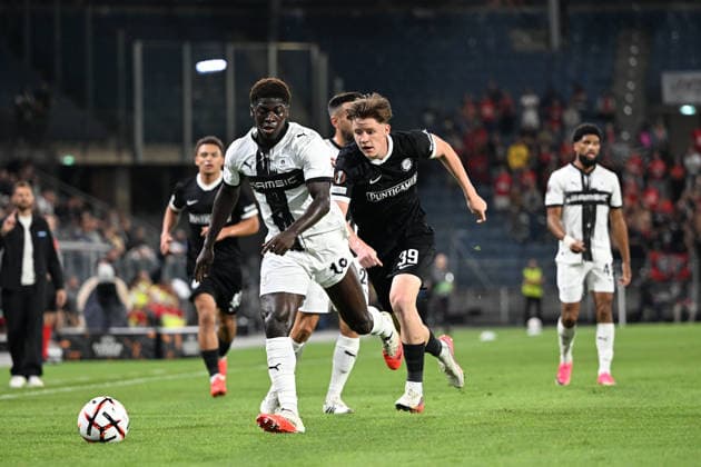 SOCCER - UEFA EL, Sturm vs Rennais GRAZ,AUSTRIA,16.SEP.26 - SOCCER - UEFA Europa League, Sturm Graz vs Stade Rennais FC. Image shows .  GEPAxpictures xAvnixRetkoceri