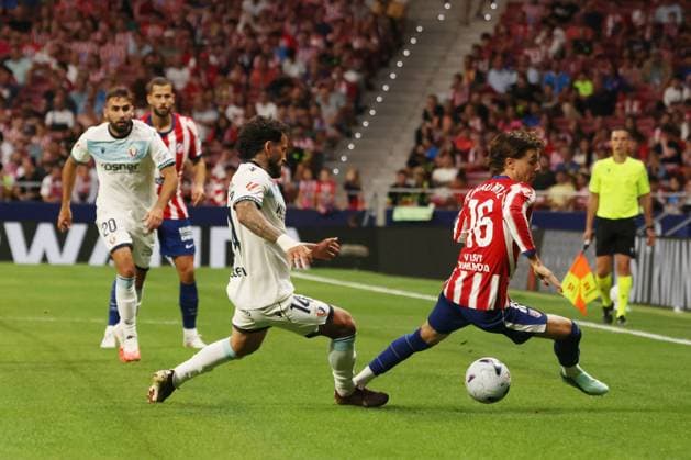 La Liga EA Sports between Atletico de Madrid and Osasuna played at Riyadh Air Metropolitano Stadium in Madrid on September 16, 2026 in Spain 900 Cordon Press  900 CordonxPress LOF - Atletico Madrid vs Osasuna