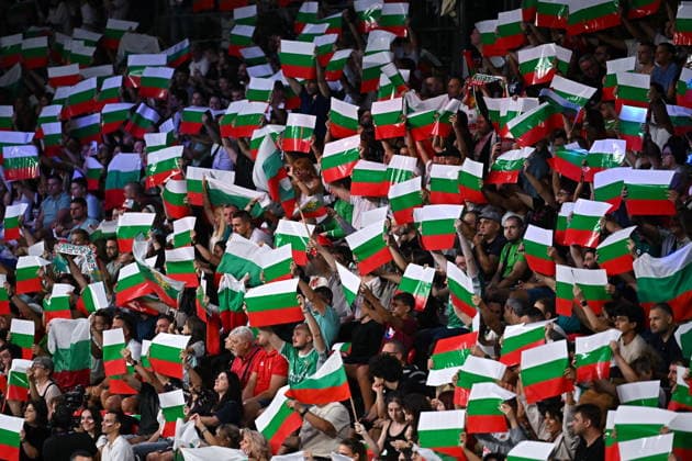 2026.09.16 Sofia siatkowka Mistrzostwa Europy w siatkowce mezczyzn Polska - Bulgaria N z kibic kibice atmosfera zabawa widok ilustracja atmosfera Foto Lukasz Laskowski PressFocus 2026.09.16 Sofia CEV Enel EuroVolley Men 2026 Poland vs Bulgaria kibic kibice atmosfera zabawa widok ilustracja atmosfera Credit: Lukasz Laskowski PressFocus NEWSPIX.PL --- newspix.pl POLAND OUT! 