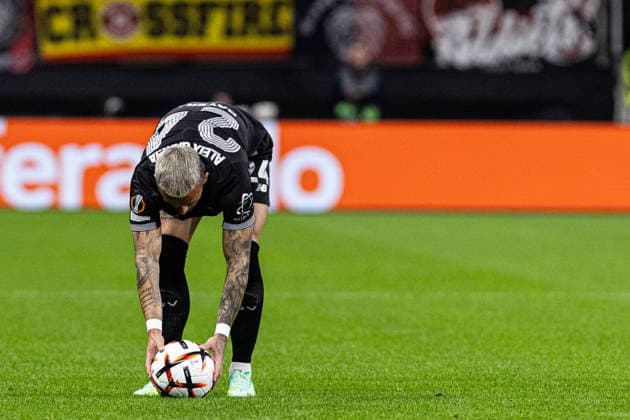 UEFA Europa League: Bayer 04 Leverkusen - NK Celje; 16.09.2026 Aleix Garcia (Bayer 04 Leverkusen, 24) UEFA Europa League 1. Spieltag: Bayer 04 Leverkusen - NK Celje; BayArena, Leverkusen; 16.09.2026 Copyright: xBEAUTIFULxSPORTS Buriakovx