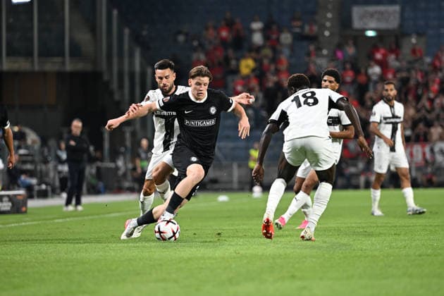 SOCCER - UEFA EL, Sturm vs Rennais GRAZ,AUSTRIA,16.SEP.26 - SOCCER - UEFA Europa League, Sturm Graz vs Stade Rennais FC. Image shows .  GEPAxpictures xAvnixRetkoceri