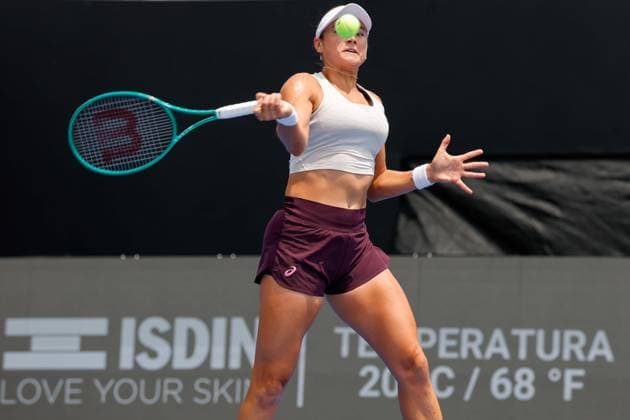 WTA, Tennis Damen GUADALAJARA OPEN 2026 WTA GUADALAJARA OPEN 2026 MAGDALENA FRECH VS CAROLINE DOLHIDE 16092026 GUADALAJARA, JALISCO. Action photo of Caroline Dolhide of the United States, during a match of the WTA Guadalajara Open 2026, held at the Centro Panamericano de Tenis of Guadalajara, Jalisco, Mexico. Foto de accion de Caroline Dolhide de Estados Unidos, durante juego del WTA Guadalajara Open 2026 celebrado en el Centro Panamericano de Tenis de Guadalajara, Jalisco, Mexico PHOTO BY IMAGENSHOP AGENCIA FOTOGRAFICA GUADALAJARA JALISCO MEXICO Copyright: xIMAGENSHOPxAGENCIAxFOTOGRAFICAx
