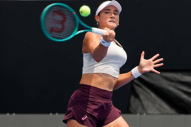 WTA, Tennis Damen GUADALAJARA OPEN 2026 WTA GUADALAJARA OPEN 2026 MAGDALENA FRECH VS CAROLINE DOLHIDE 16092026 GUADALAJARA, JALISCO. Action photo of Caroline Dolhide of the United States, during a match of the WTA Guadalajara Open 2026, held at the Centro Panamericano de Tenis of Guadalajara, Jalisco, Mexico. Foto de accion de Caroline Dolhide de Estados Unidos, durante juego del WTA Guadalajara Open 2026 celebrado en el Centro Panamericano de Tenis de Guadalajara, Jalisco, Mexico PHOTO BY IMAGENSHOP AGENCIA FOTOGRAFICA GUADALAJARA JALISCO MEXICO Copyright: xIMAGENSHOPxAGENCIAxFOTOGRAFICAx