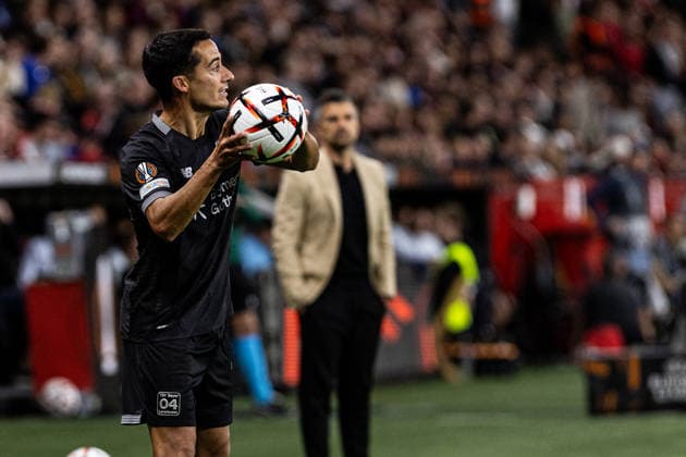 UEFA Europa League: Bayer 04 Leverkusen - NK Celje; 16.09.2026 Lucas Vazquez (Bayer 04 Leverkusen, 17) UEFA Europa League 1. Spieltag: Bayer 04 Leverkusen - NK Celje; BayArena, Leverkusen; 16.09.2026 Copyright: xBEAUTIFULxSPORTS Buriakovx