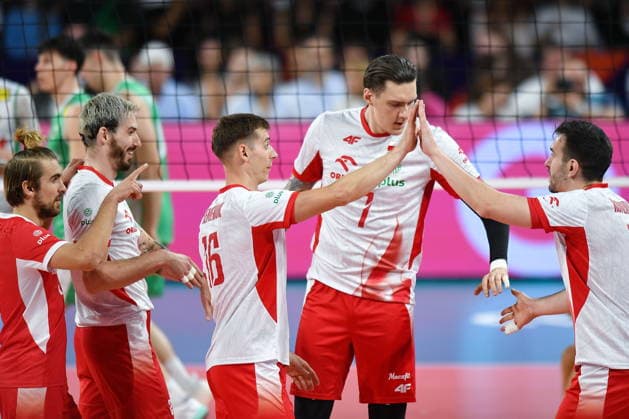 2026.09.16 Sofia siatkowka Mistrzostwa Europy w siatkowce mezczyzn Polska - Bulgaria N z Tomasz Fornal Kamil Semeniuk Bartlomiej Lemanski Marcin Komenda radosc emocje Foto Lukasz Laskowski PressFocus 2026.09.16 Sofia CEV Enel EuroVolley Men 2026 Poland vs Bulgaria Tomasz Fornal Kamil Semeniuk Bartlomiej Lemanski Marcin Komenda radosc emocje Credit: Lukasz Laskowski PressFocus NEWSPIX.PL --- newspix.pl POLAND OUT! 