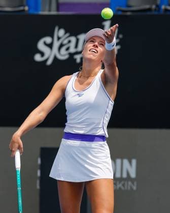 WTA, Tennis Damen GUADALAJARA OPEN 2026 WTA GUADALAJARA OPEN 2026 MAGDALENA FRECH VS CAROLINE DOLHIDE 16092026 GUADALAJARA, JALISCO. Action photo of Magdalena Frech of Poland, during a match of the WTA Guadalajara Open 2026, held at the Centro Panamericano de Tenis of Guadalajara, Jalisco, Mexico. Foto de accion de Magdalena Frech de Polonia, durante juego del WTA Guadalajara Open 2026 celebrado en el Centro Panamericano de Tenis de Guadalajara, Jalisco, Mexico PHOTO BY IMAGENSHOP AGENCIA FOTOGRAFICA GUADALAJARA JALISCO MEXICO Copyright: xIMAGENSHOPxAGENCIAxFOTOGRAFICAx